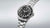 Reloj SEIKO para hombre, lateral: caja de acero inoxidable, esfera negra, bisel de buceo