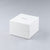 Caja de reloj Seiko, embalaje blanco con logo de Seiko.