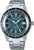 Seiko Presage Reloj de hombre con esfera azul y correa de metal, ventana de fecha