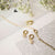 Pendientes ANIA HAIE con aros dorados y colgante de perla