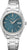 Reloj Seiko para mujer con esfera azul, correa de acero inoxidable plateada y manecillas redondas