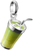 Colgante Charm de plata con incrustación de latte de matcha de esmalte verde
