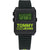 Herren-Digitalarmbanduhr mit schwarzem Silikonarmband und Rechteckgehäuse, Tommy Jeans Logo