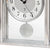 Reloj de mesa AMS Biel F5190 plateado • Movimiento radiocontrolado con péndulo • Cristal mineral