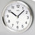 Reloj de mesa AMS F5175S plateado • Radiocontrolado • Cristal mineral y frontal de aluminio