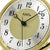 Reloj de mesa AMS F5179 de latón • Radiocontrolado • Cristal mineral