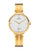 UMR Ruhla Style 41305 Armbanduhr Goldfarben • Saphirglas • Titan-Gliederband
