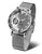 Reloj Vostok Europe para mujer Undine con brazalete de metal plateado y esfera redonda