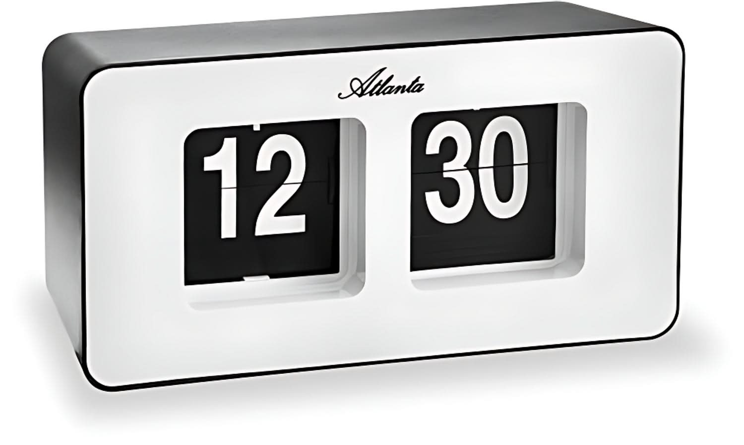 Reloj de mesa Atlanta con pantalla abatible, formato 12 y 30