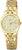 Citizen Eco-Drive Damenuhr mit goldfarbenem Edelstahlarmband und rundem Zifferblatt