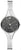 Danish Design Damenarmbanduhr mit schwarzem Zifferblatt und silbernem Armband