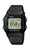Casio reloj digital para hombre con correa de plástico negra y pantalla digital