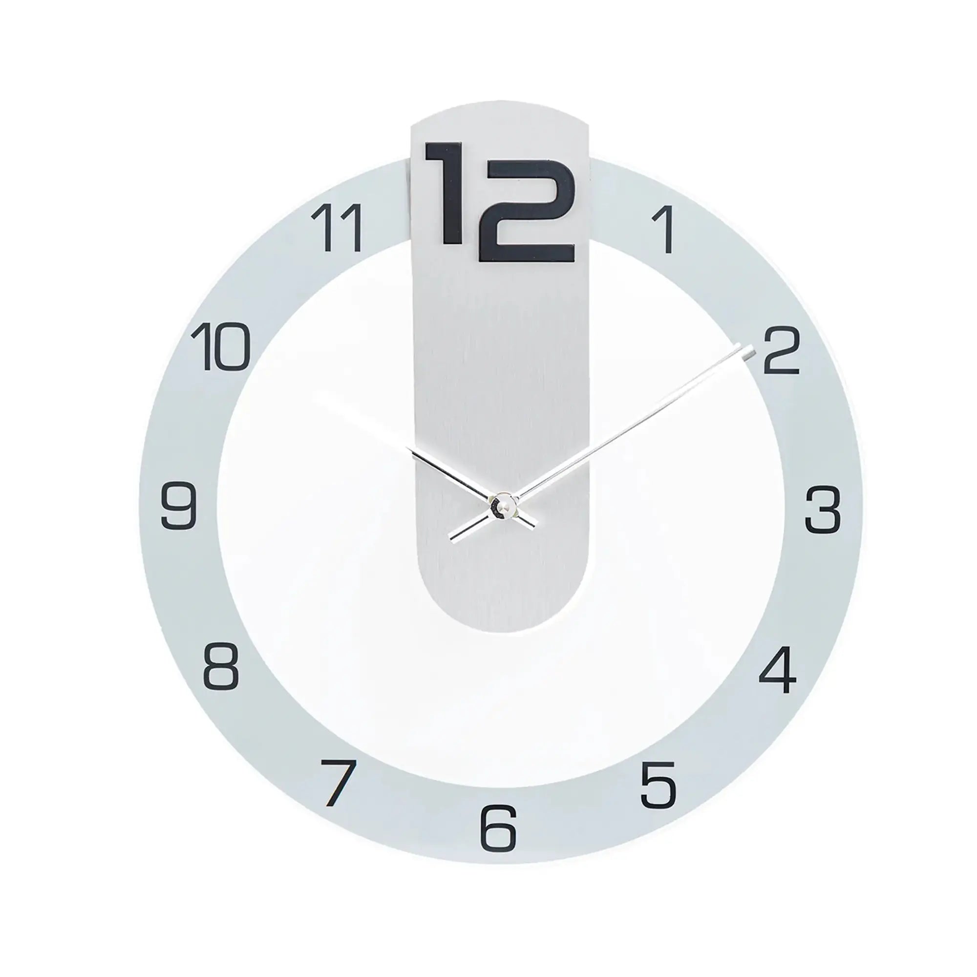 AMS W9712 Reloj de pared inalámbrico • Movimiento de cuarzo • 35 x 34 cm