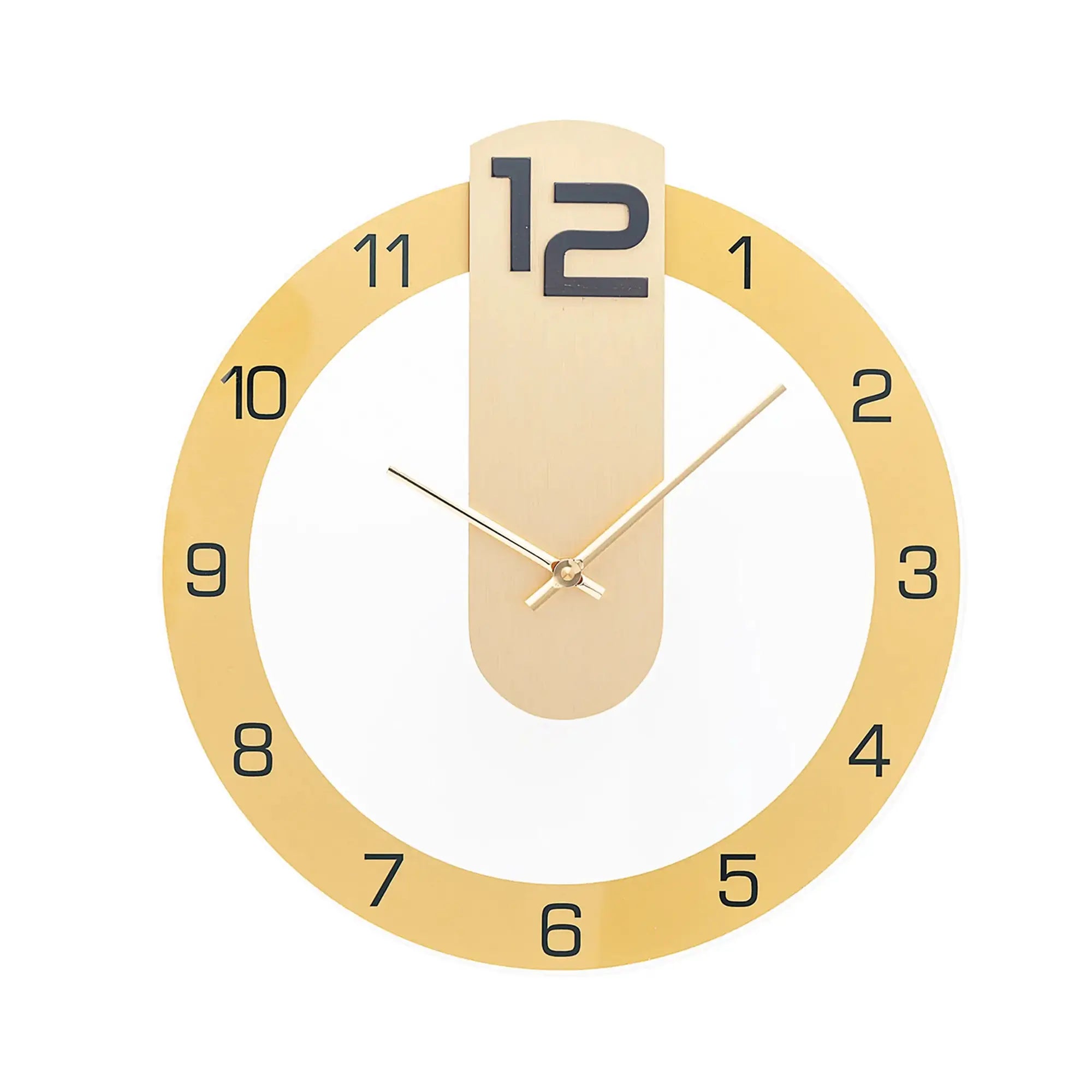 AMS W9713 Reloj de pared inalámbrico • Movimiento de cuarzo • 35 x 34 cm