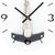 AMS Reloj de Pared R2754 • Mecanismo de 14 días • Cristal mineral impreso
