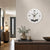 AMS Reloj de Pared R2754 • Mecanismo de 14 días • Cristal mineral impreso