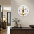 AMS Reloj de Pared R2755 • Mecanismo de 14 días • Cristal mineral impreso