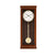Reloj de pared Hermle de madera con esfera redonda y péndulo en cristal