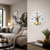 AMS Reloj de Pared R2755 • Mecanismo de 14 días • Cristal mineral impreso