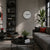 Reloj de pared Hermle 30x30x4 cm acero inoxidable • Control por radio • Diseño atemporal