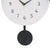 Reloj de pared AMS W7510 • Mecanismo de péndulo de cuarzo • Melodía de pájaro