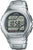 Casio Reloj Radio Controlado con correa de metal plateado y pantalla digital redonda
