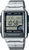 Reloj Casio para hombre con radio control: correa de acero inoxidable, pantalla digital World Time