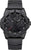 Reloj Luminox para hombre: esfera negra con ventana de fecha (3) y correa de silicona negra.