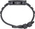 Luminox correa negra con hebilla de pasador y pasador estampado.