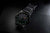 Reloj Luminox para hombre con correa negra y marcadores verdes luminosos en la esfera.