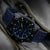 Reloj para hombre con índices luminiscentes verdes y esfera azul