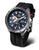 Reloj de hombre Vostok Europe Almaz con esfera azul y correa de caucho negra