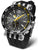 Reloj Vostok Europe para hombre con esfera negra, bisel de buceo amarillo y correa negra