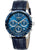 Zeppelin New York 8878-3 Herrenuhr Blau • Quarz-Chronograph • 5 ATM wasserdicht