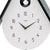 Reloj de pared AMS W7510 • Mecanismo de péndulo de cuarzo • Melodía de pájaro