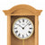 Wanduhr-Zifferblatt mit römischen Zahlen und AMS, gold eingefasster Rahmen