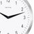 Reloj de pared Hermle 30 cm Ø acero inoxidable • Fabricado en Alemania • Movimiento de cuarzo silencioso