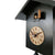 Rombach & Haas LIFE SK34-2 Reloj de Pared Negro • Movimiento Mecánico de 8 Días • Reloj de Cuco Original de la Selva Negra