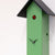 Rombach & Haas Classic SL35-4 Reloj de Pared Verde • Movimiento Mecánico de 8 Días • Cucú Tallado a Mano