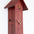 Rombach & Haas Classic SLM3-3 Reloj de Pared Rojo • Movimiento Mecánico 8 Días • Cucú Tallado a Mano
