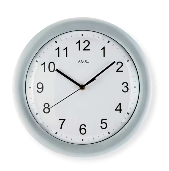 reloj de pared radiocontrolado diámetro: 30 cm - AMS Modelo: 5933