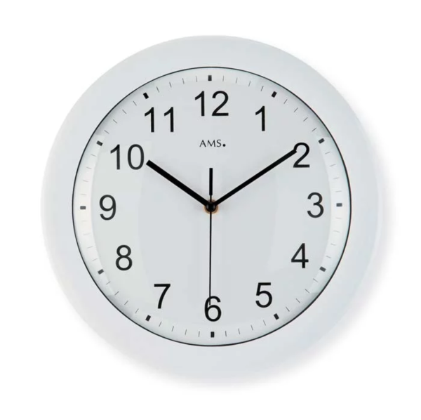 reloj de pared radiocontrolado diámetro: 30 cm - AMS Modelo: 5934