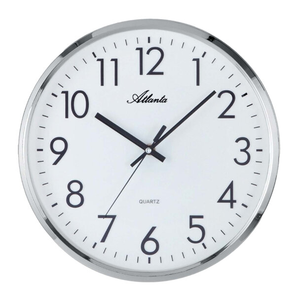 reloj de pared moderno diámetro: 32 cm - Atlanta Modelo: 4316