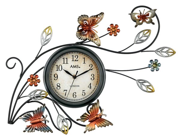 reloj de pared moderno 57 x 43 x 5 cm - AMS Modelo: 9446