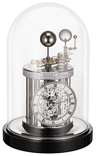 reloj de mesa cromo negro - Hermle Modelo: 22836-742987