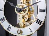 reloj de mesa rojo mecanismo esqueleto - Hermle Modelo: 23015-360721