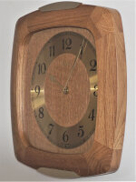 reloj de pared clásico madera maciza 28 cm - AMS...
