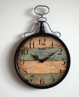 reloj de pared moderno sin vidrio - AMS Modelo: 9532