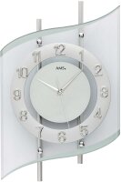 reloj de pared radiocontrolado moderno vidrio mineral...