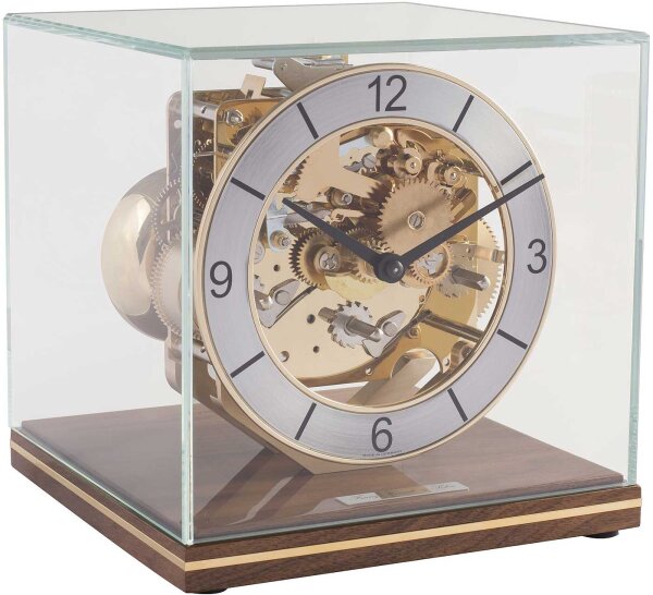 reloj de mesa nogal Westminster 4/4 - Hermle Modelo: 23052-030340